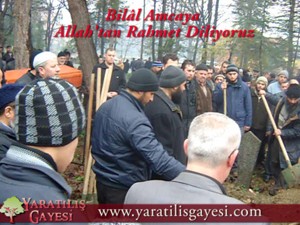 Cenaze Kabre konulduktan sonra.